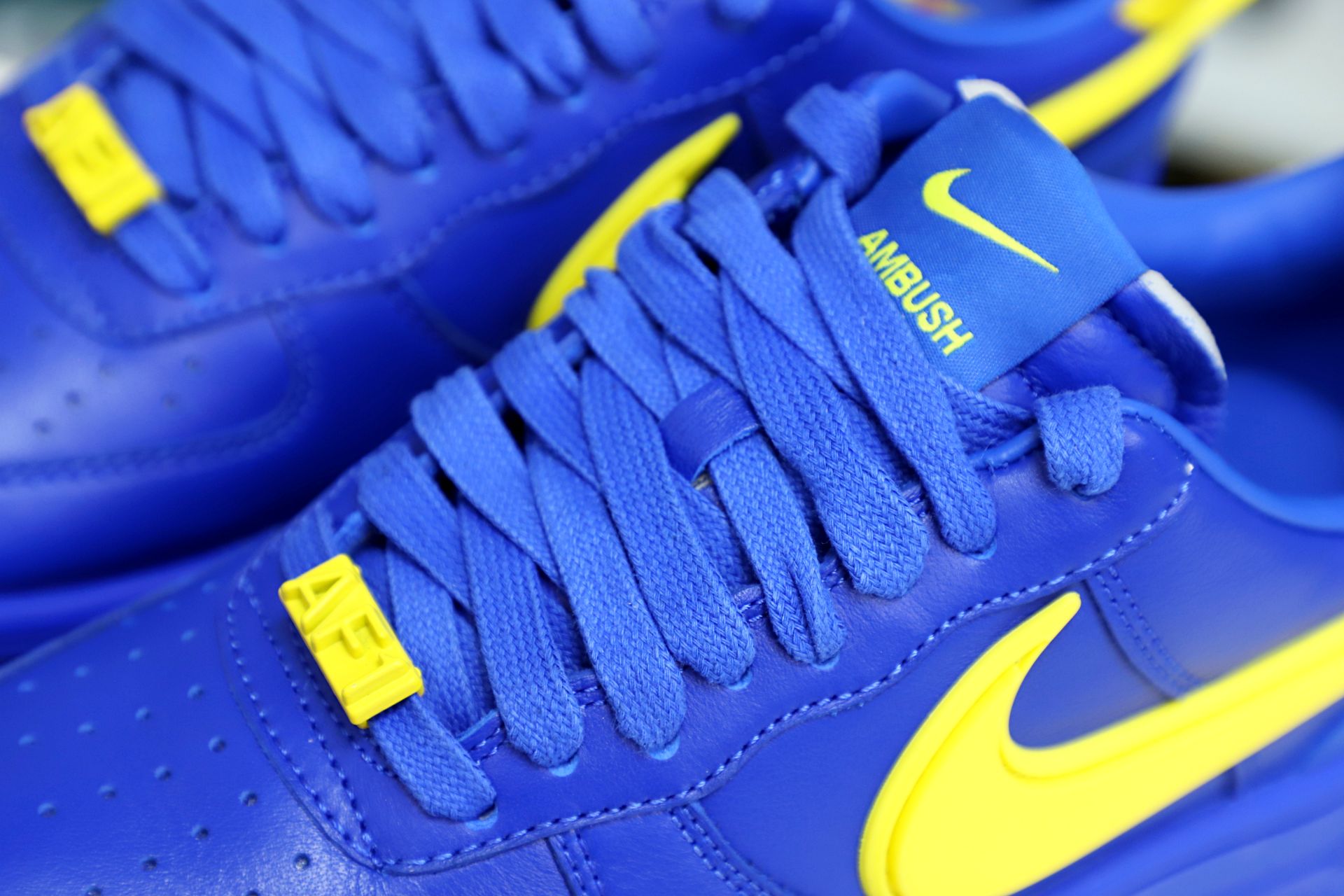 AMBUSH xNike Air Force1LoW"GameRoya and Vivid Sulfur"