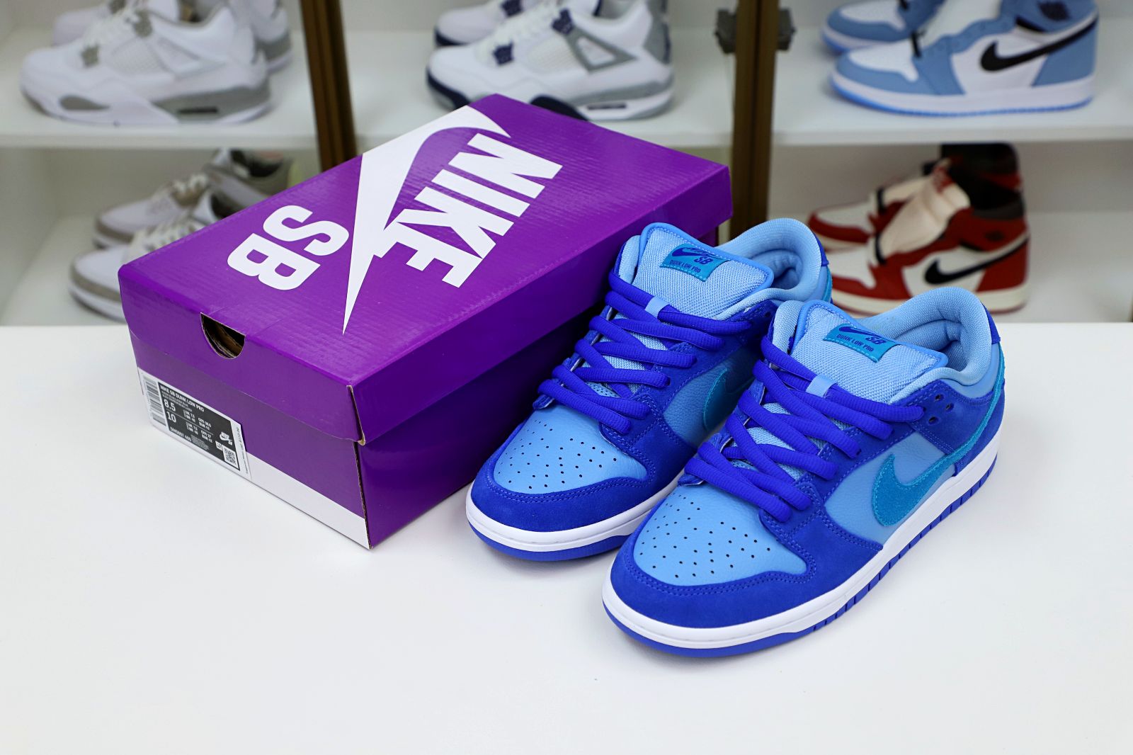 NIKE SB DUNK LOW BLUE RASPBERRY