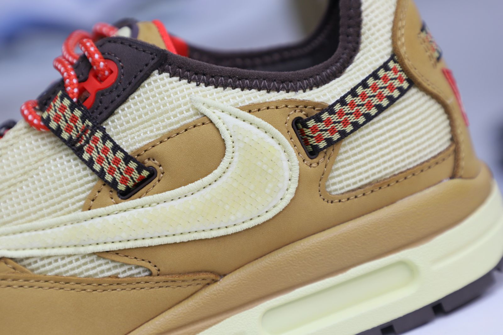 Travis Scott xNike Air Max1"wheat"travis scott