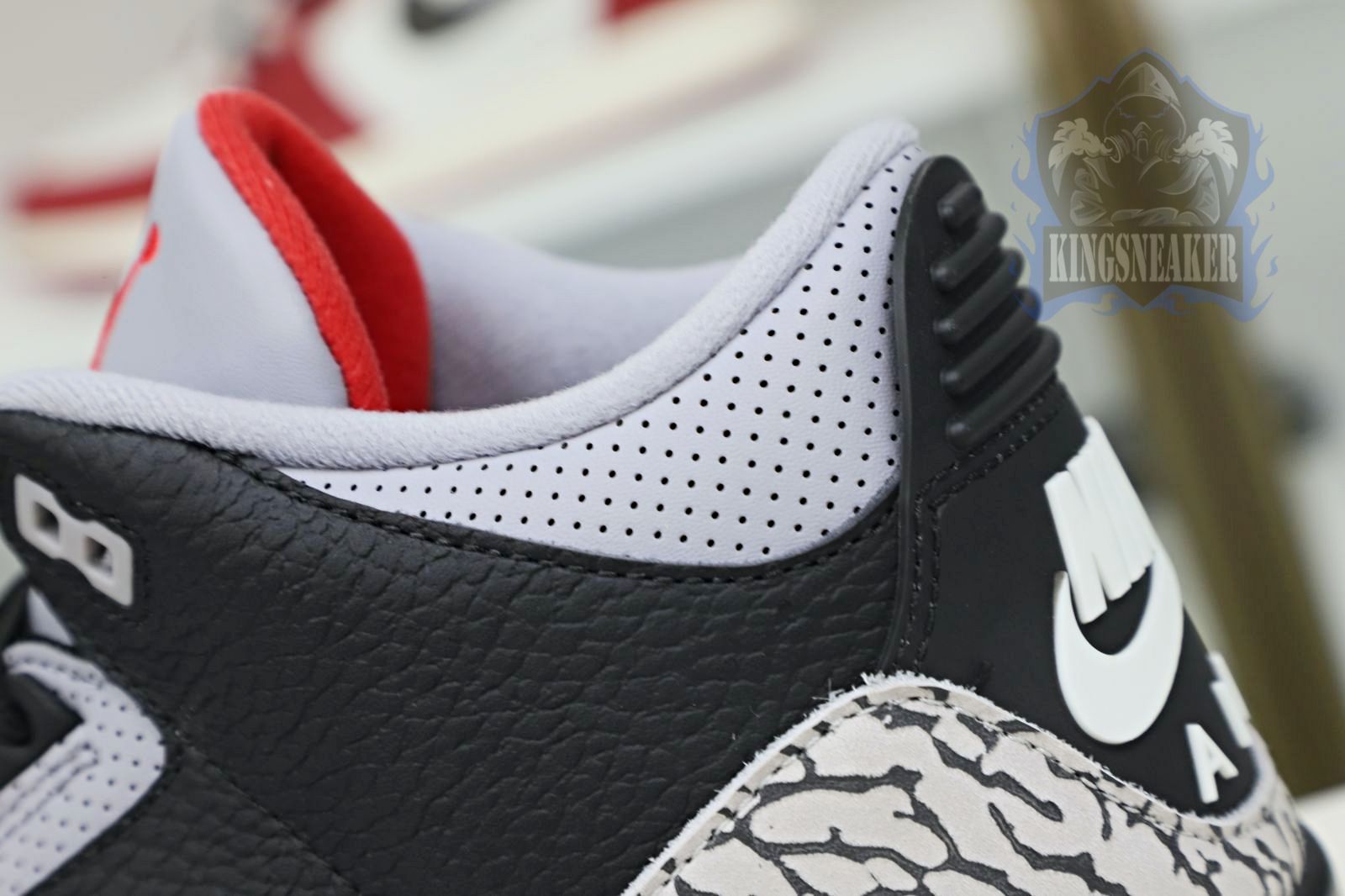 Jordan Air Jordan 3 retro blackcement 2018（854262-001）