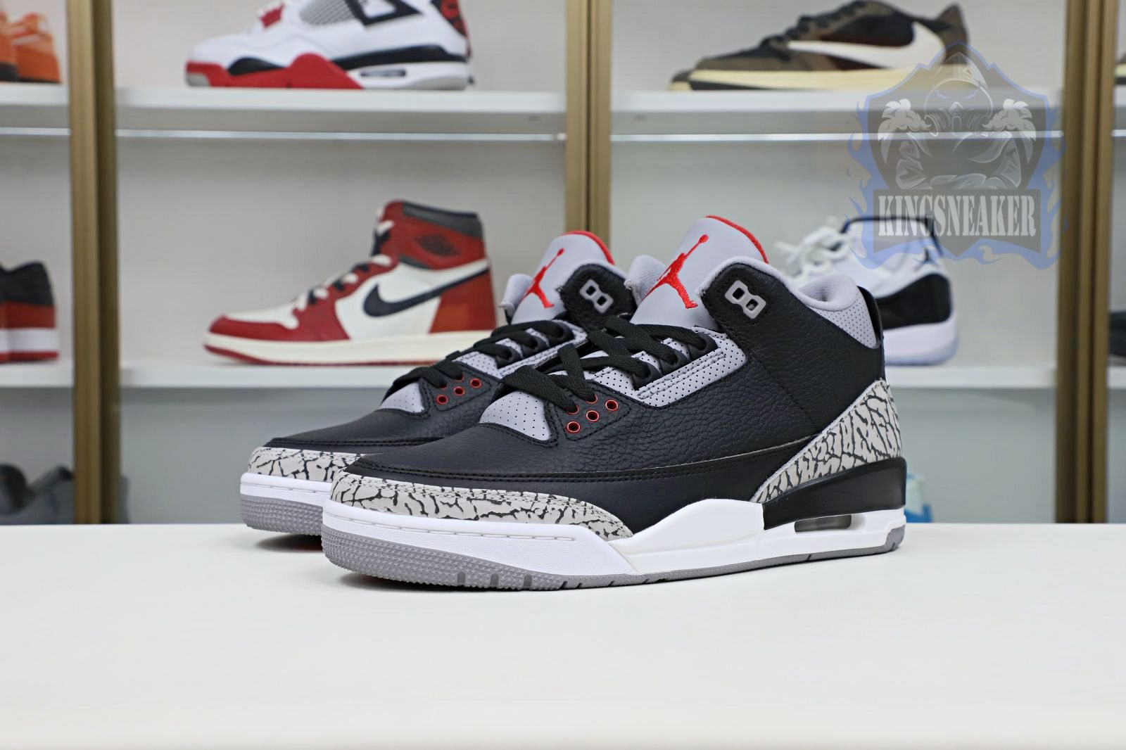 Jordan Air Jordan 3 retro blackcement 2018（854262-001）