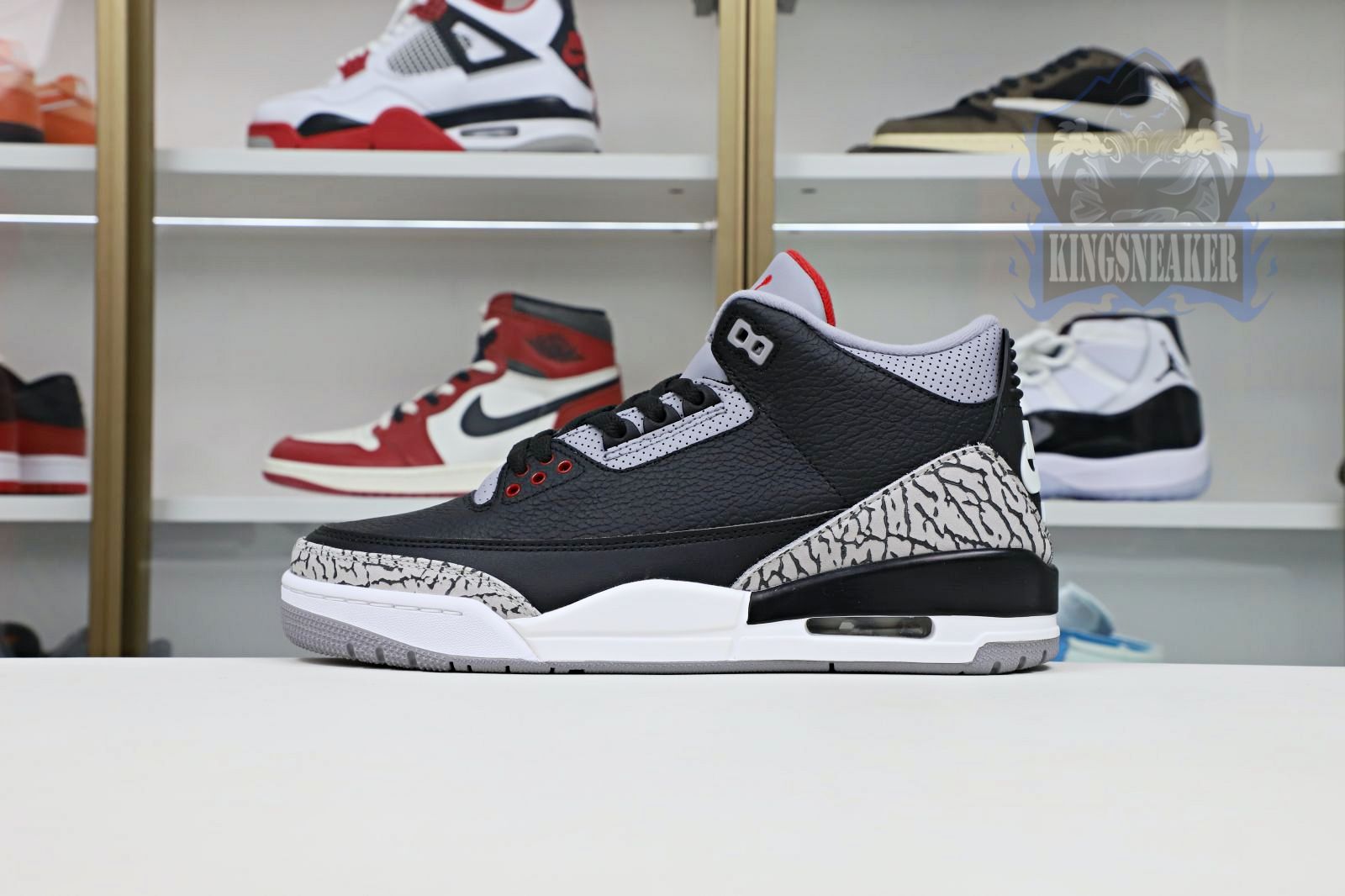 Jordan Air Jordan 3 retro blackcement 2018（854262-001）