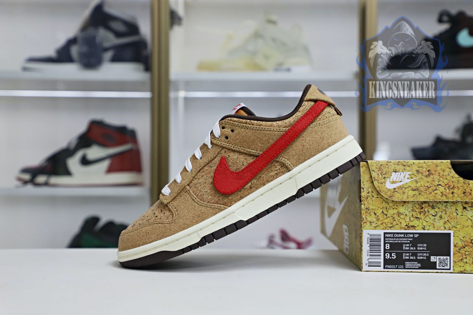 CLOT xNike Dunk LowSP CNGCEL"Cork"20