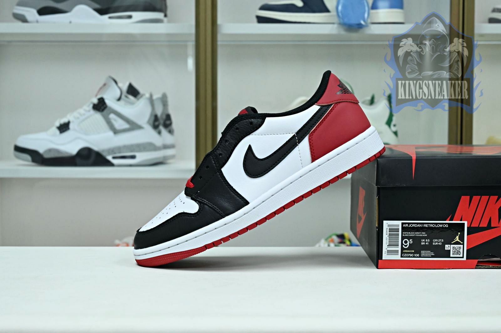 Jordan Air Jordan 1 Low OG "Black Toe"