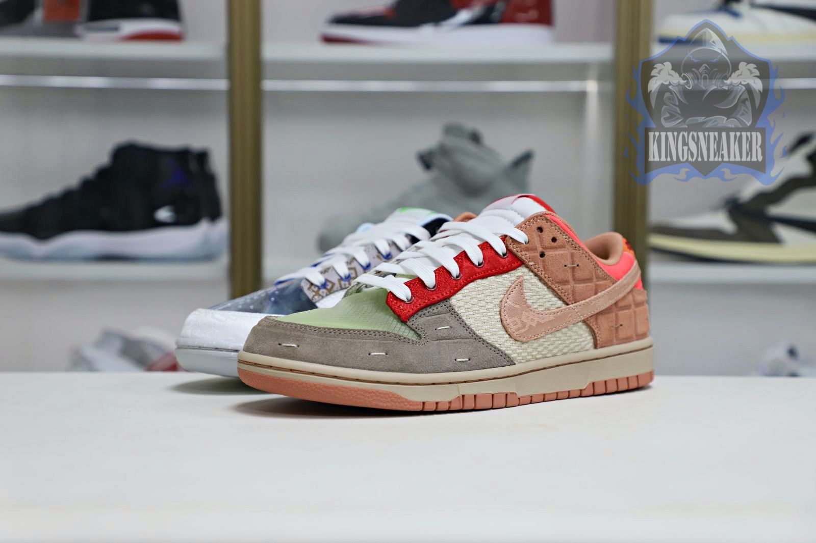 CLOT x Nike Dunk Low"What The?CLOT"