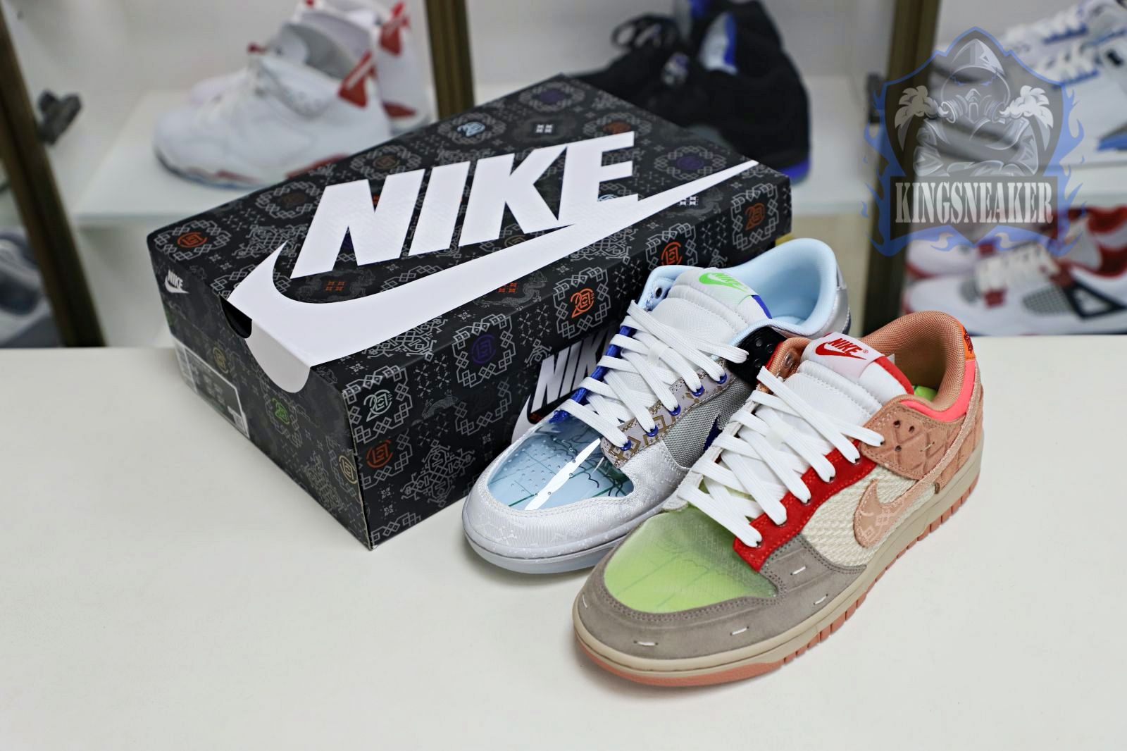 CLOT x Nike Dunk Low"What The?CLOT"