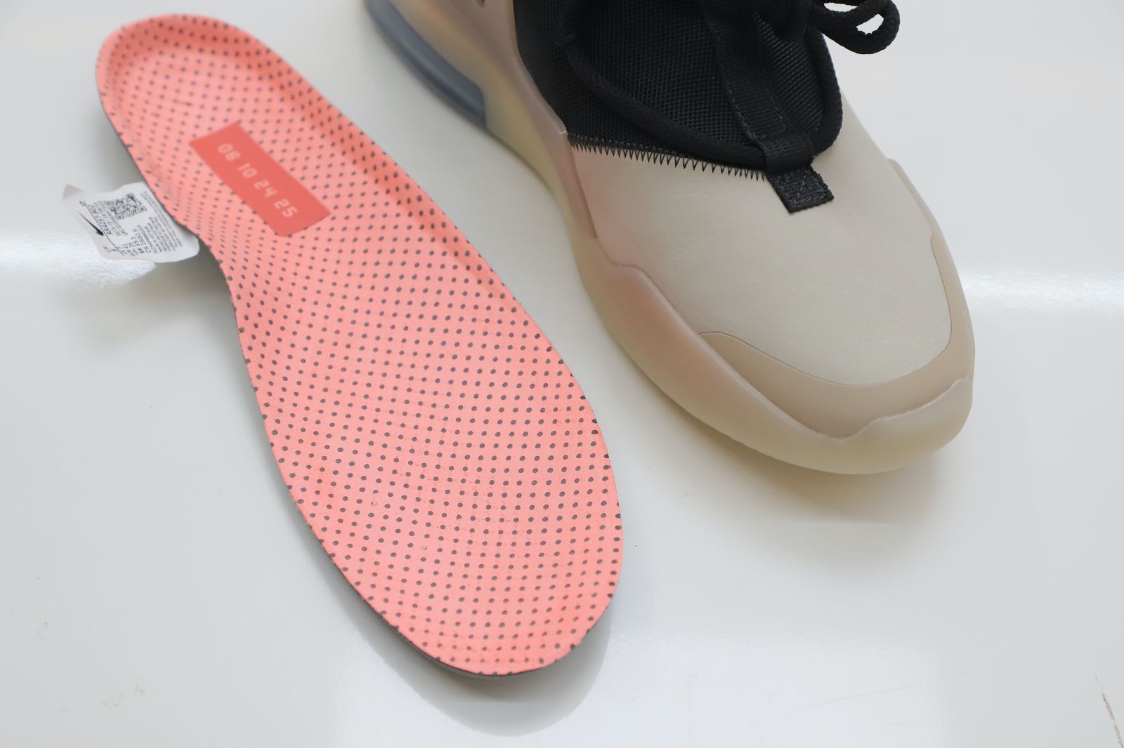 Nike Air Fear of God 1 string fog