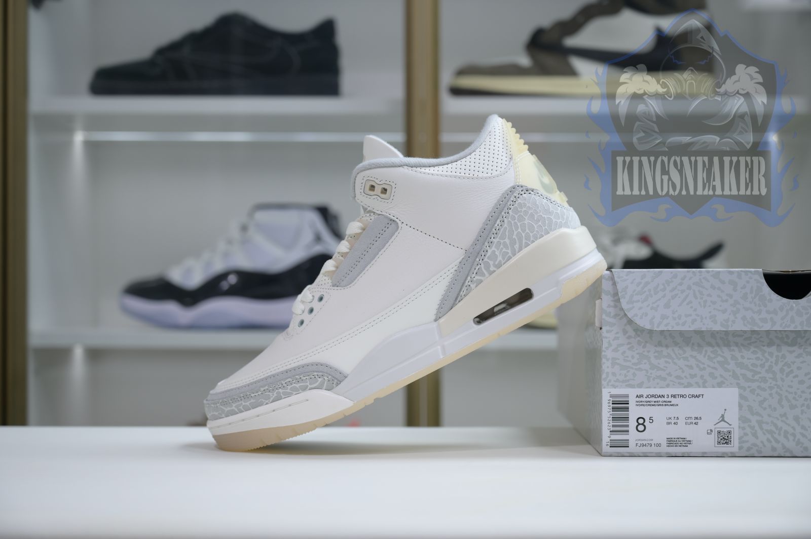 Air Jordan 3 Craft“Ivory”