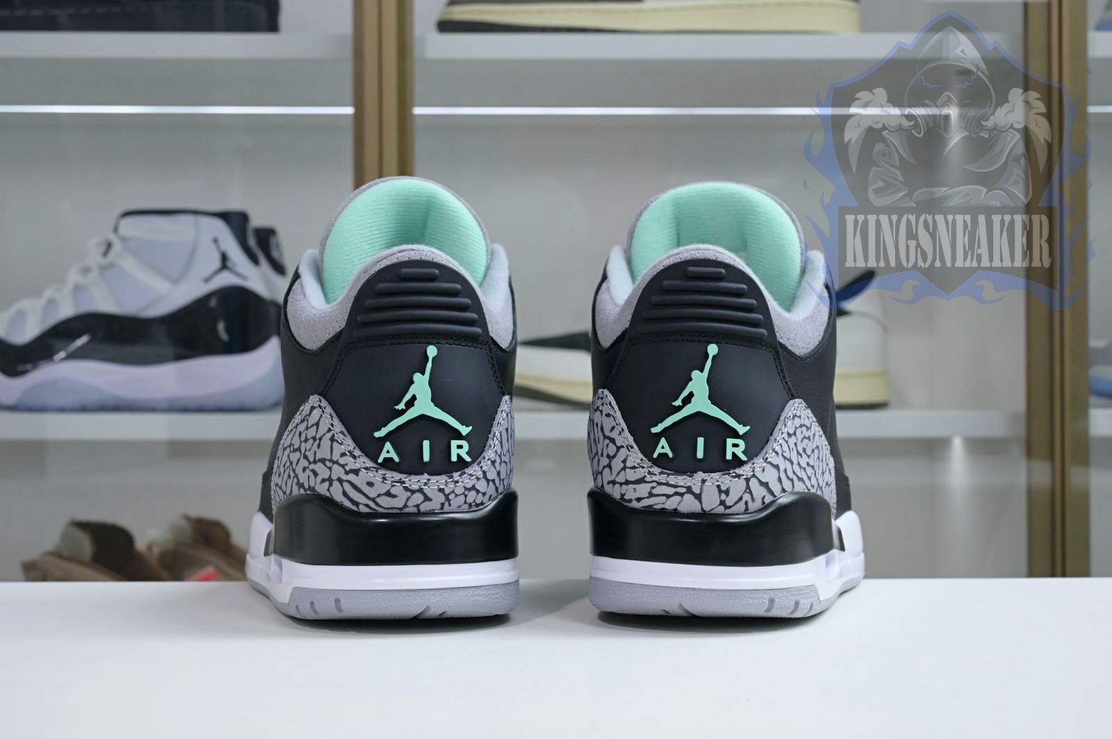 Air Jordan 3 Green Glow