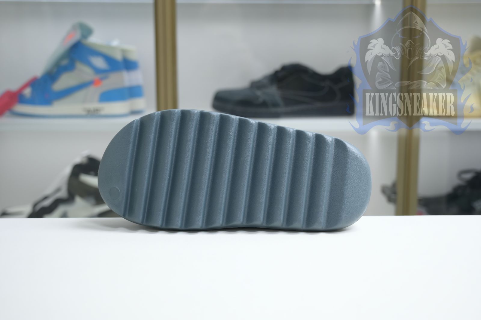 Ad*s originals yeezy slide "slate marine"