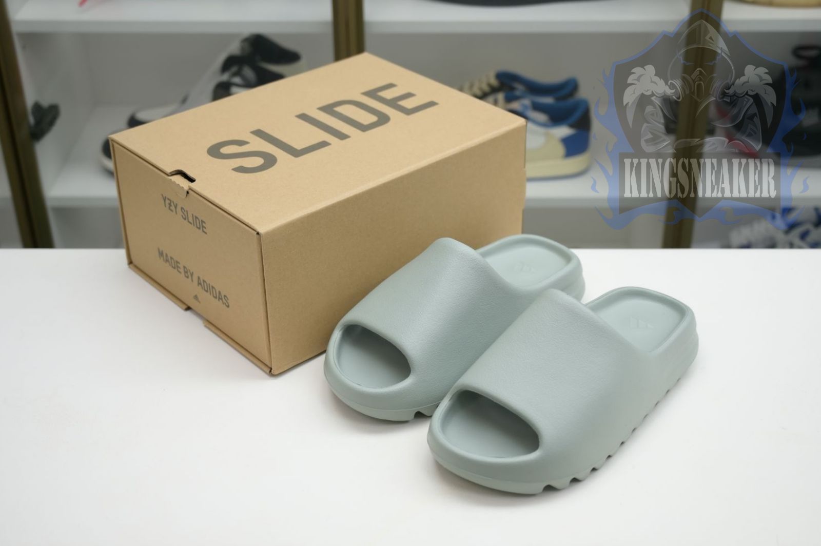 Ad*s originals yeezy slide salt