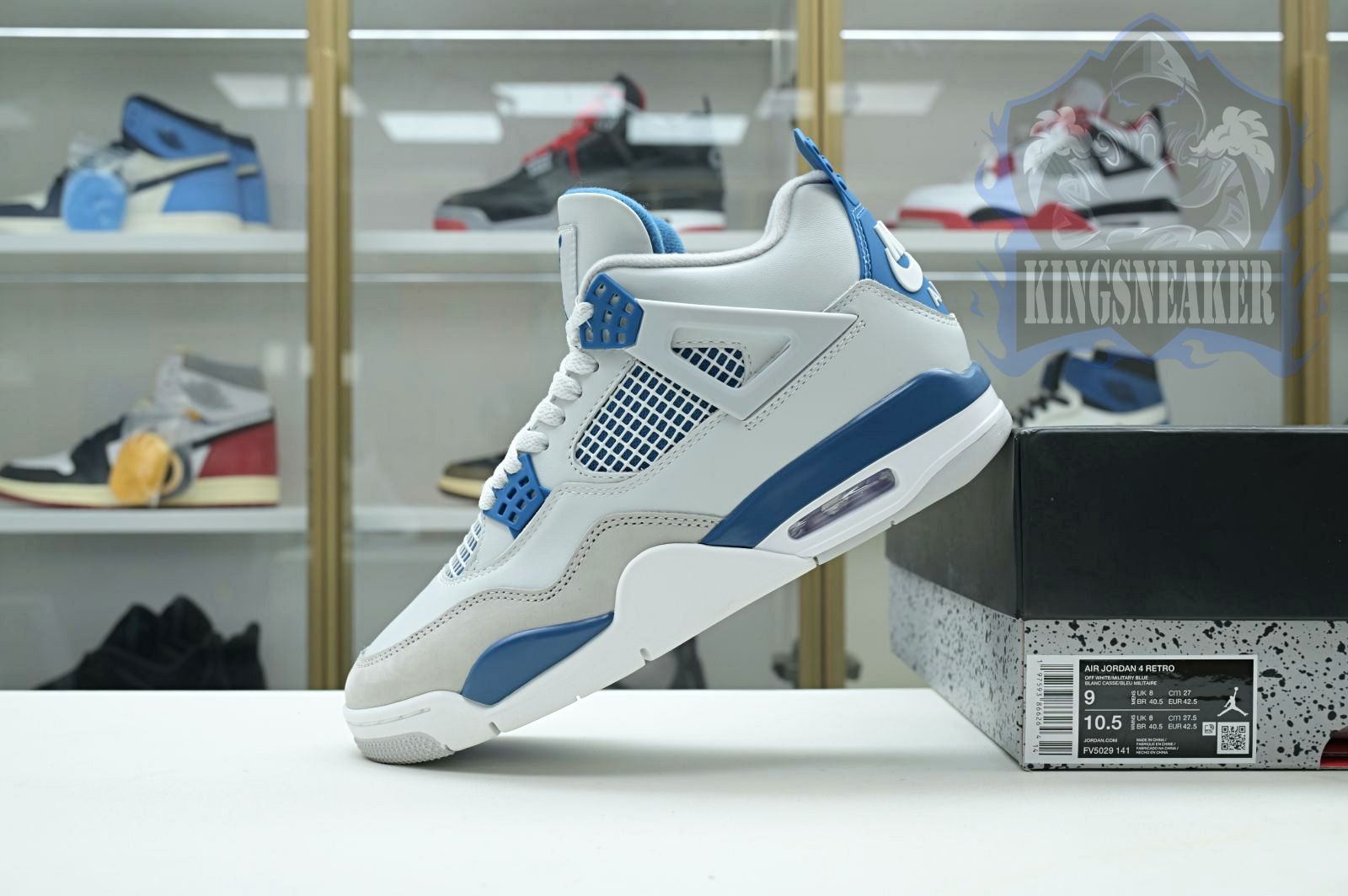 Air Jordan 4 "Military Blue" 2024