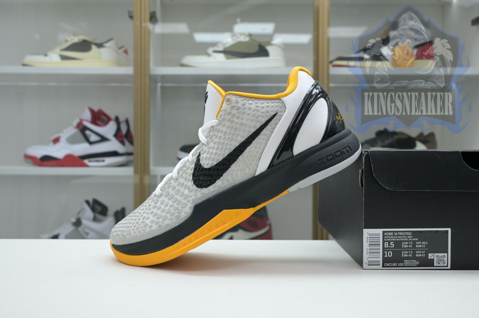 Nike Zoom Kobe 6 Protro"White Del Sol"