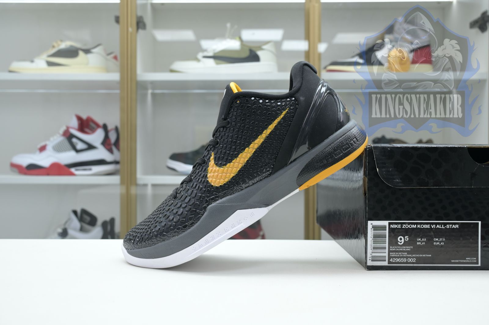 Nike Zoom Kobe 6 Black Del Sol