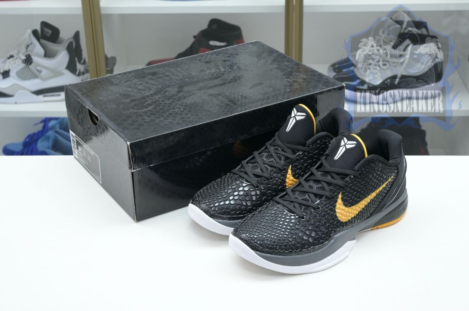 Nike Zoom Kobe 6 Black Del Sol