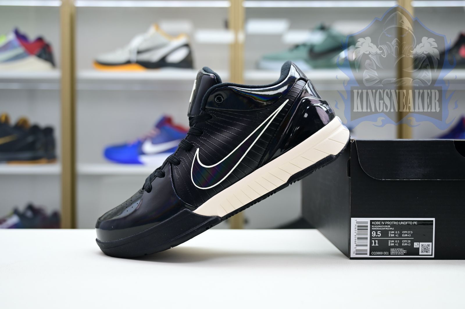 UNDEFEATED x Nike Zoom Kobe 4 Protro