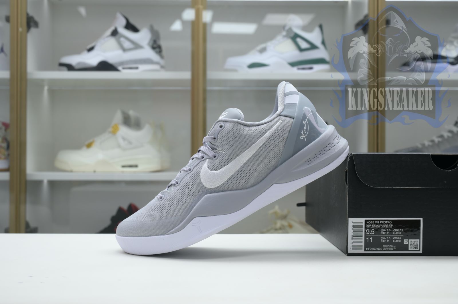 Nike Kobe 8 Protro "Wolf Grey"