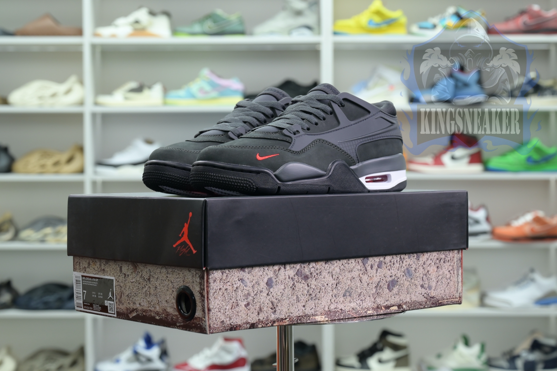 Nigel Sylvester x Jordan Air Jordan 4 RM SP “Anthracite”