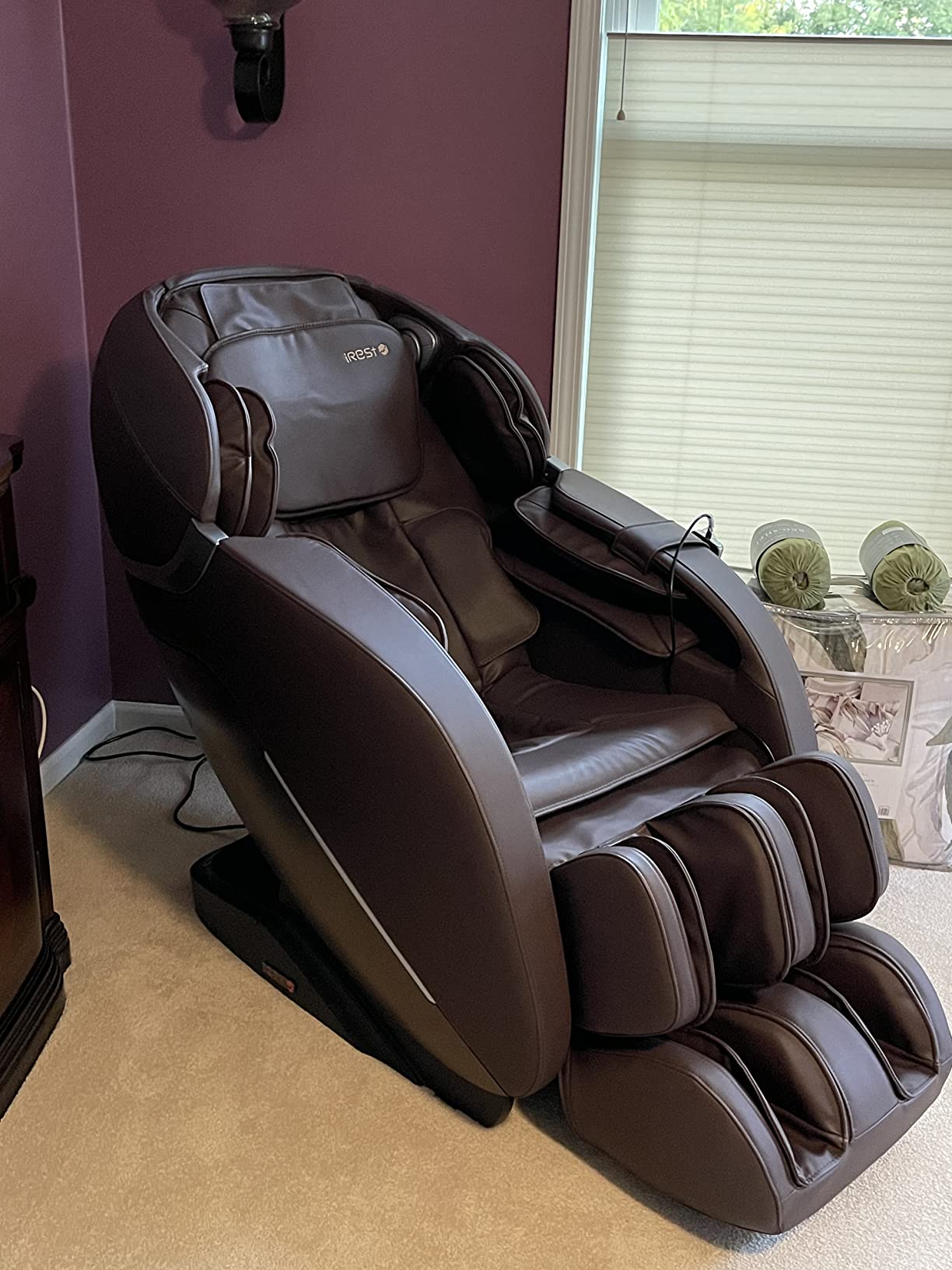 【furniture】irest Sl Track Massage Chair Recliner Full Body Massage Chair With Zero Gravity Nk