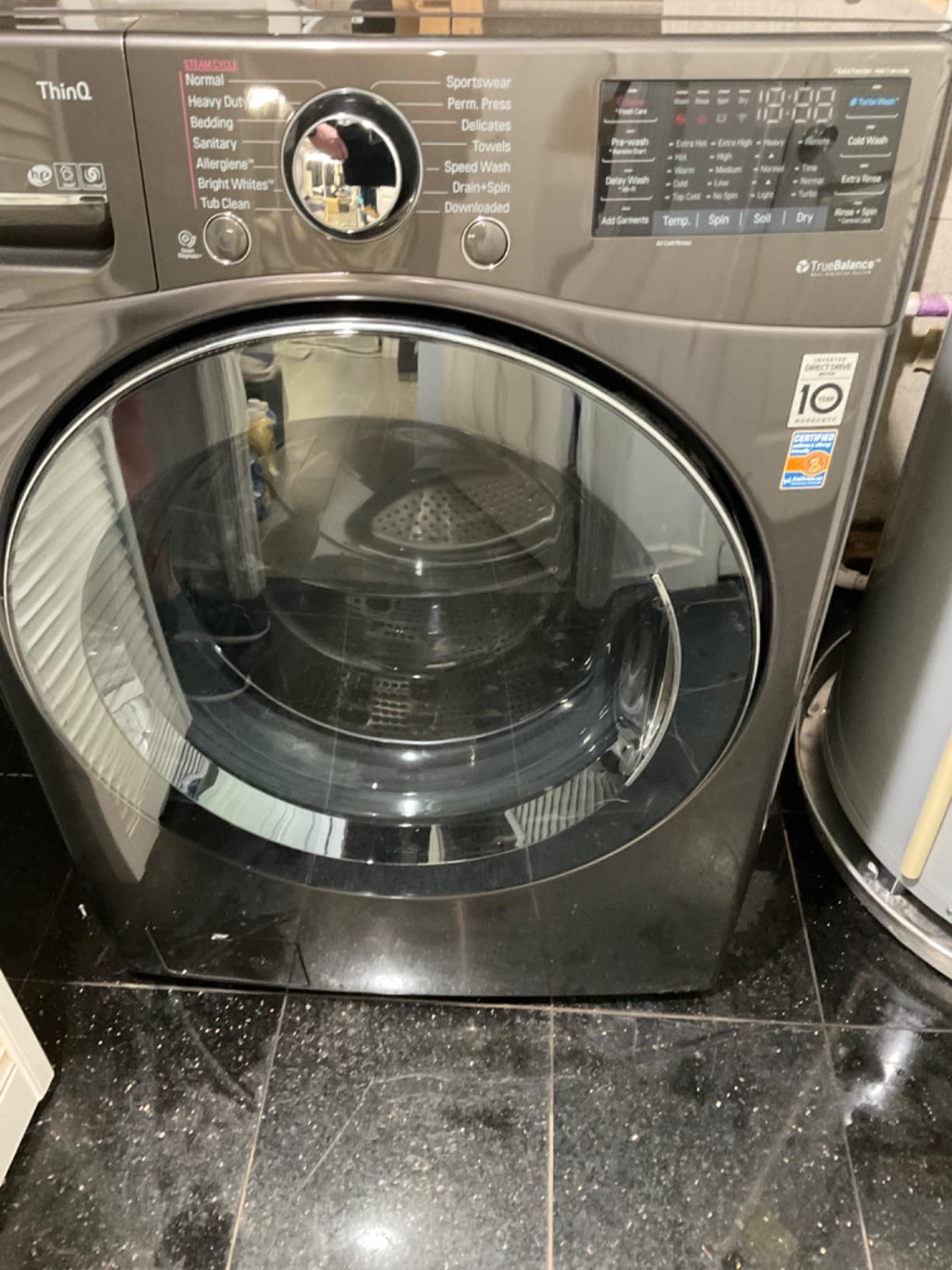 【Appliances】4.5 cu.ft. Smart WiFi Enabled AllInOne Washer/Dryer with