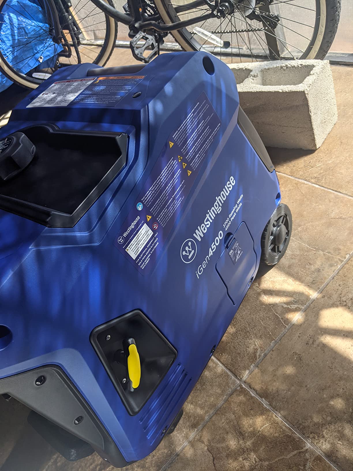 【Appliances】Westinghouse 4500 Watt Super Quiet Portable Inverter Generator, Remote Electric