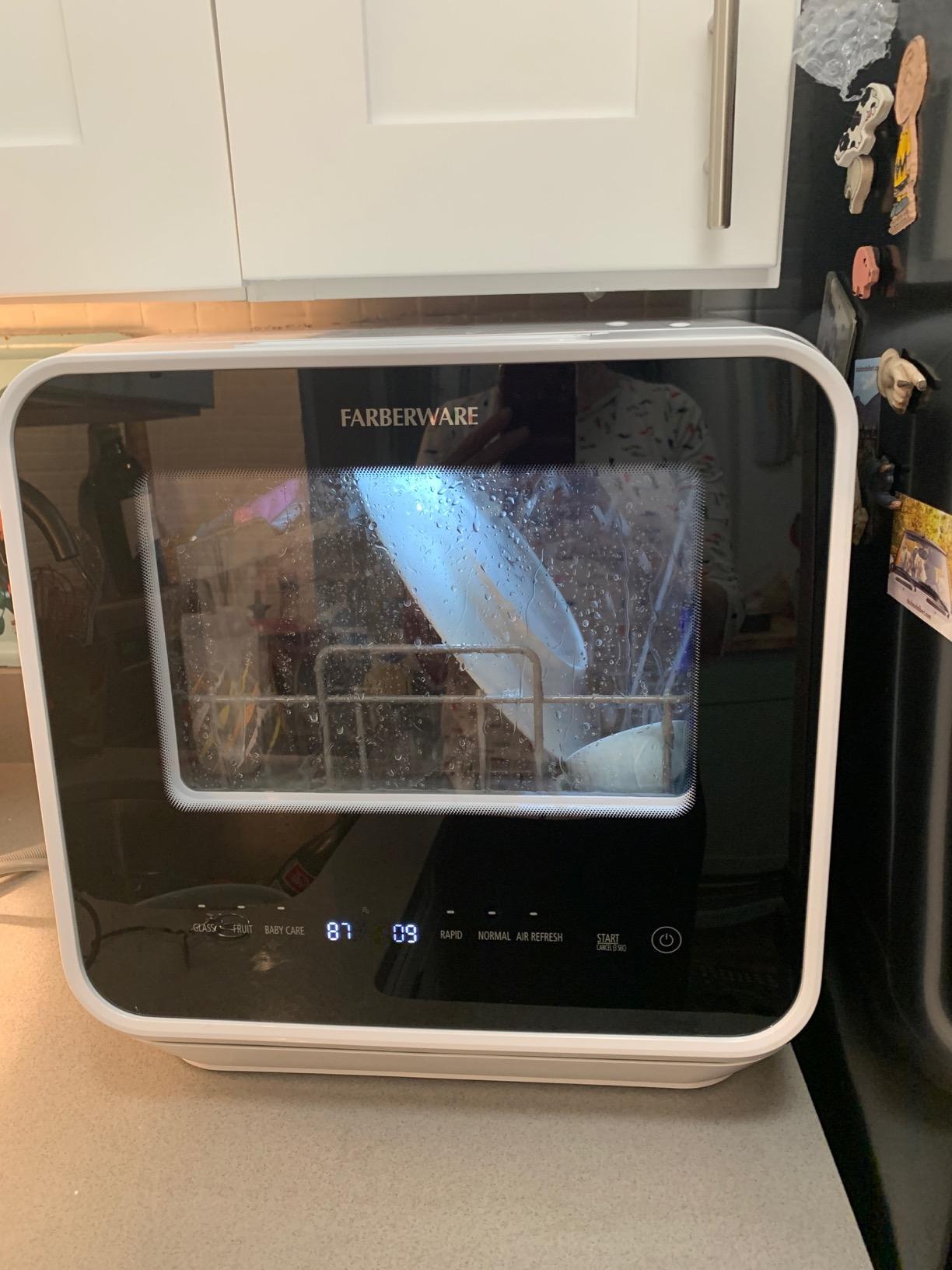 【Appliances】Farberware Complete Portable Countertop Dishwasher with 5