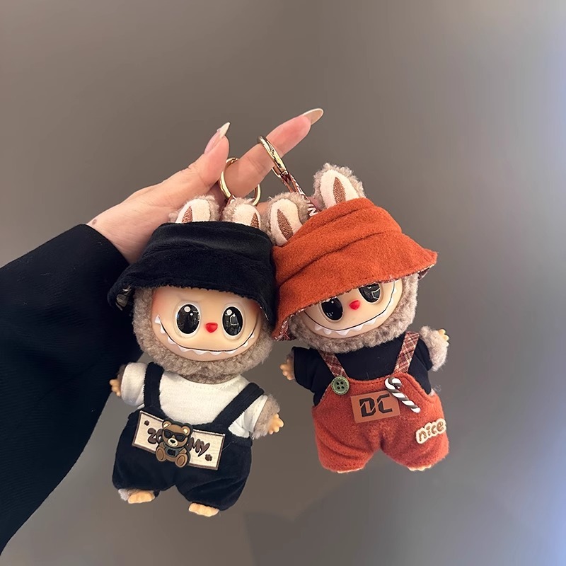Japan SIONOIS Labubu bag pendant cute vinyl plush doll pendant gift