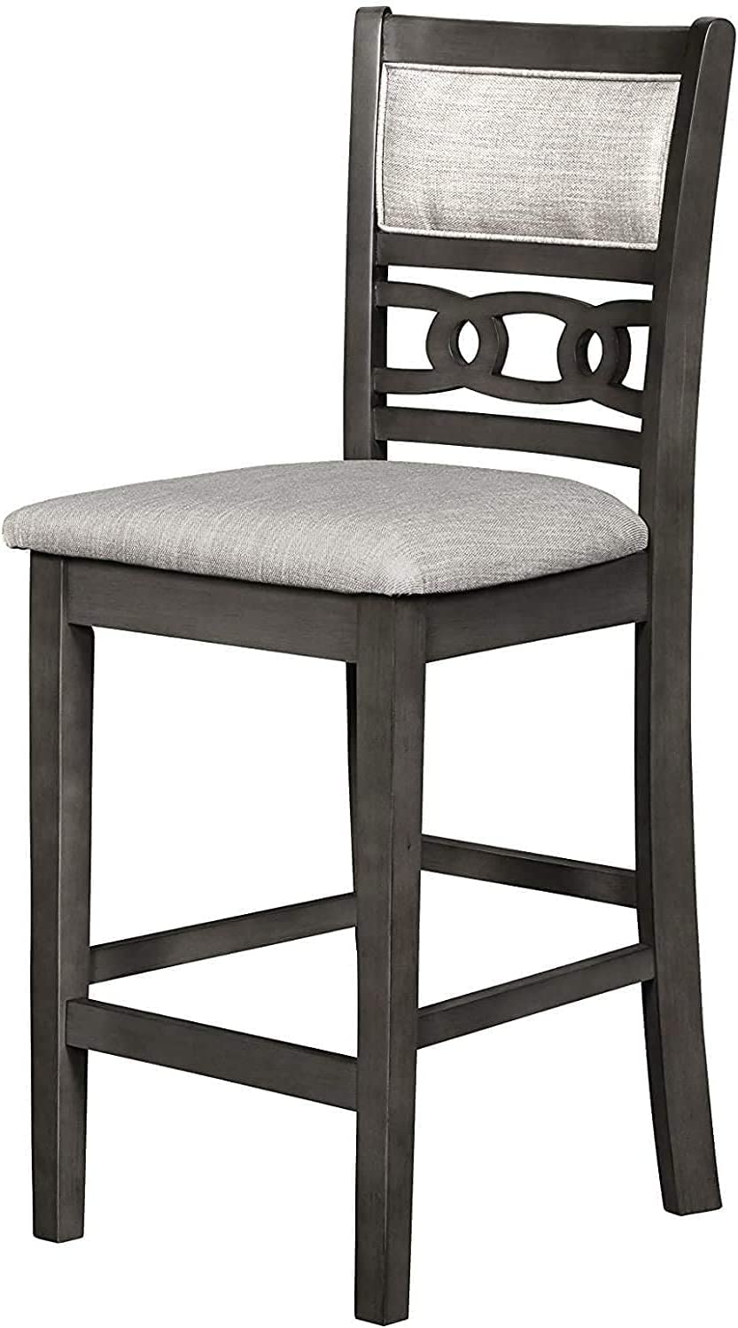 New Classic Furniture Gia 5Piece Round Counter Height Set with 1