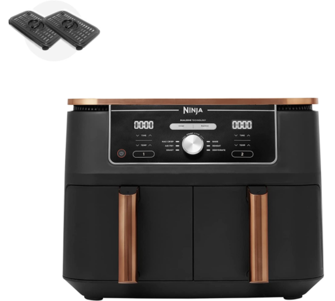 Ninja Foodi Max Dual Zone Air Fryer [AF400UK] 2-drawer, 6 Cooking ...