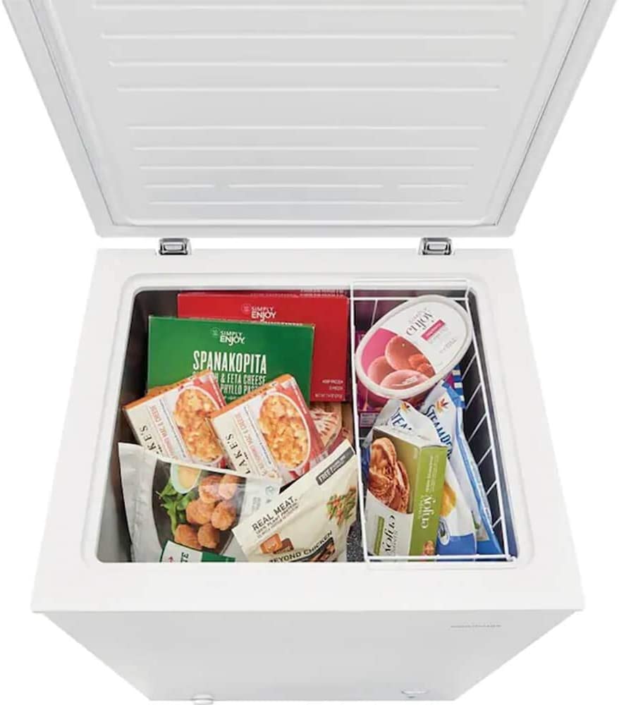 Frigidaire 5.0 Cu. Ft. White Chest Freezer
