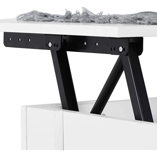 SUPER DEAL Lift Top Coffee Table w/Hidden Compartment and Storage