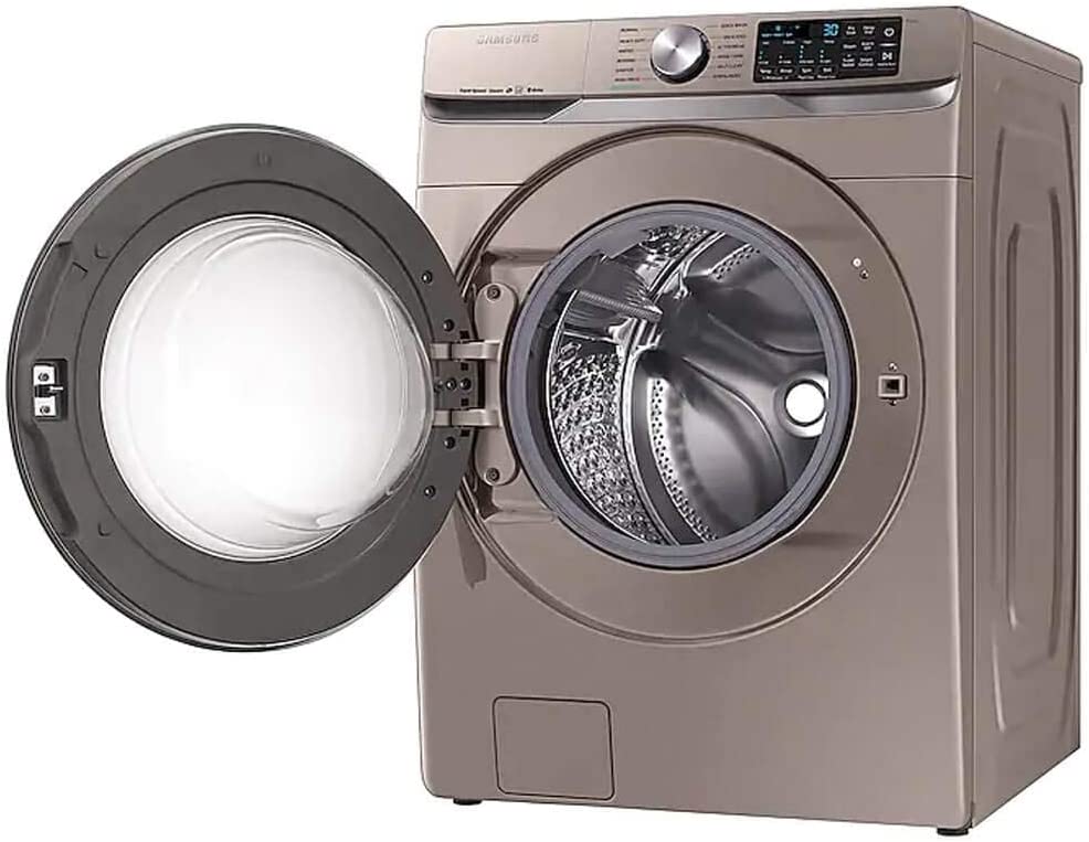 Samsung WF45R6100AC 4.5 Cu. ft. Champagne Front Load Washer with Steam