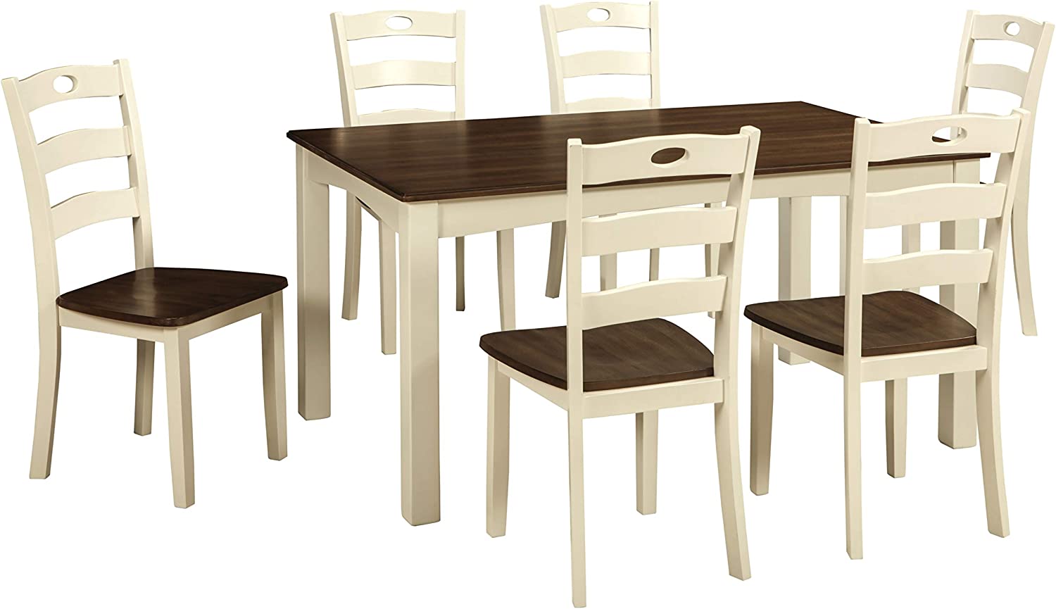 Signature Design by Ashley Froshburg Rustic 7 Piece Dining Set