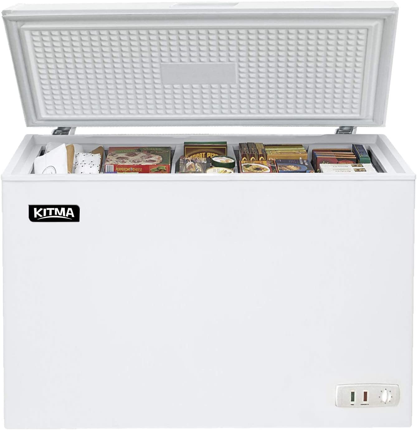 KITMA Chest Freezer 7 Cu.Ft ReachIn Freezer Chest Solid Door Deep