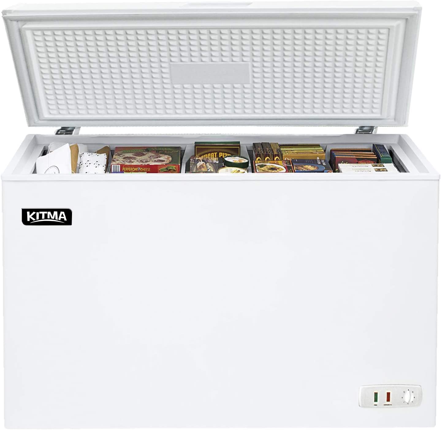 KITMA Chest Freezer 7 Cu.Ft ReachIn Freezer Chest Solid Door Deep