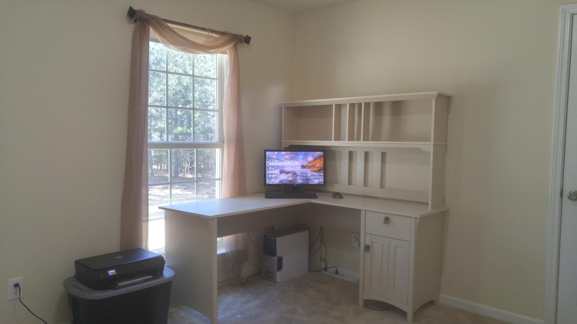 【Furniture】Bush Furniture Salinas Mission Desk with Hutch, Lateral File