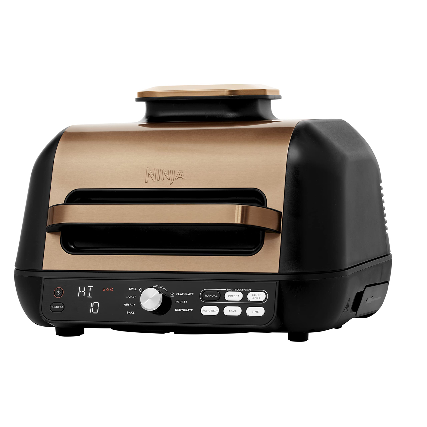 Ninja Foodi MAX PRO Health Grill, Flat Plate & Air Fryer [AG651UKCP] ,7 Cooking Functions, 2