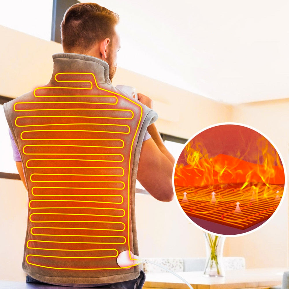 36x24? ?Electric Heated Pad For Back Pain Relief