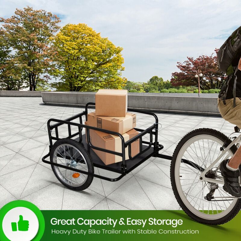 Foldable Bike Cargo Trailer