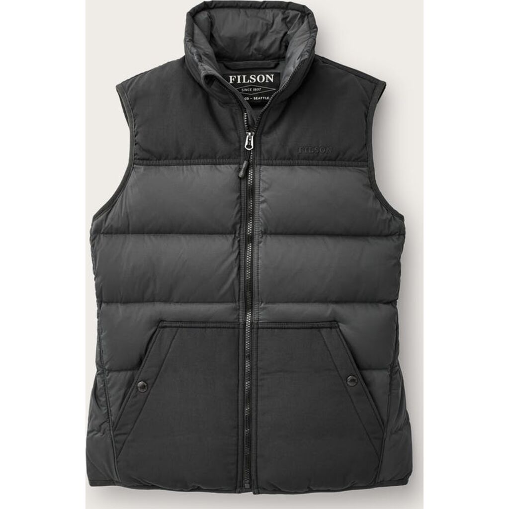 Filson Women's Featherweight Down Vest | Faded Black