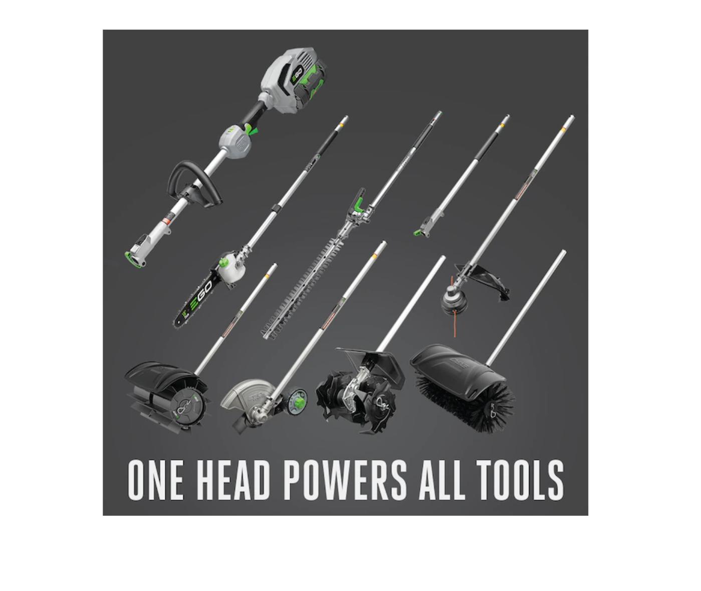 EGO RBA2100 POWER+ MultiHead System Rubber Broom Attachment