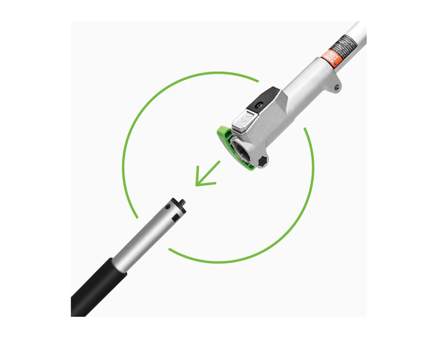 EGO RBA2100 POWER+ MultiHead System Rubber Broom Attachment