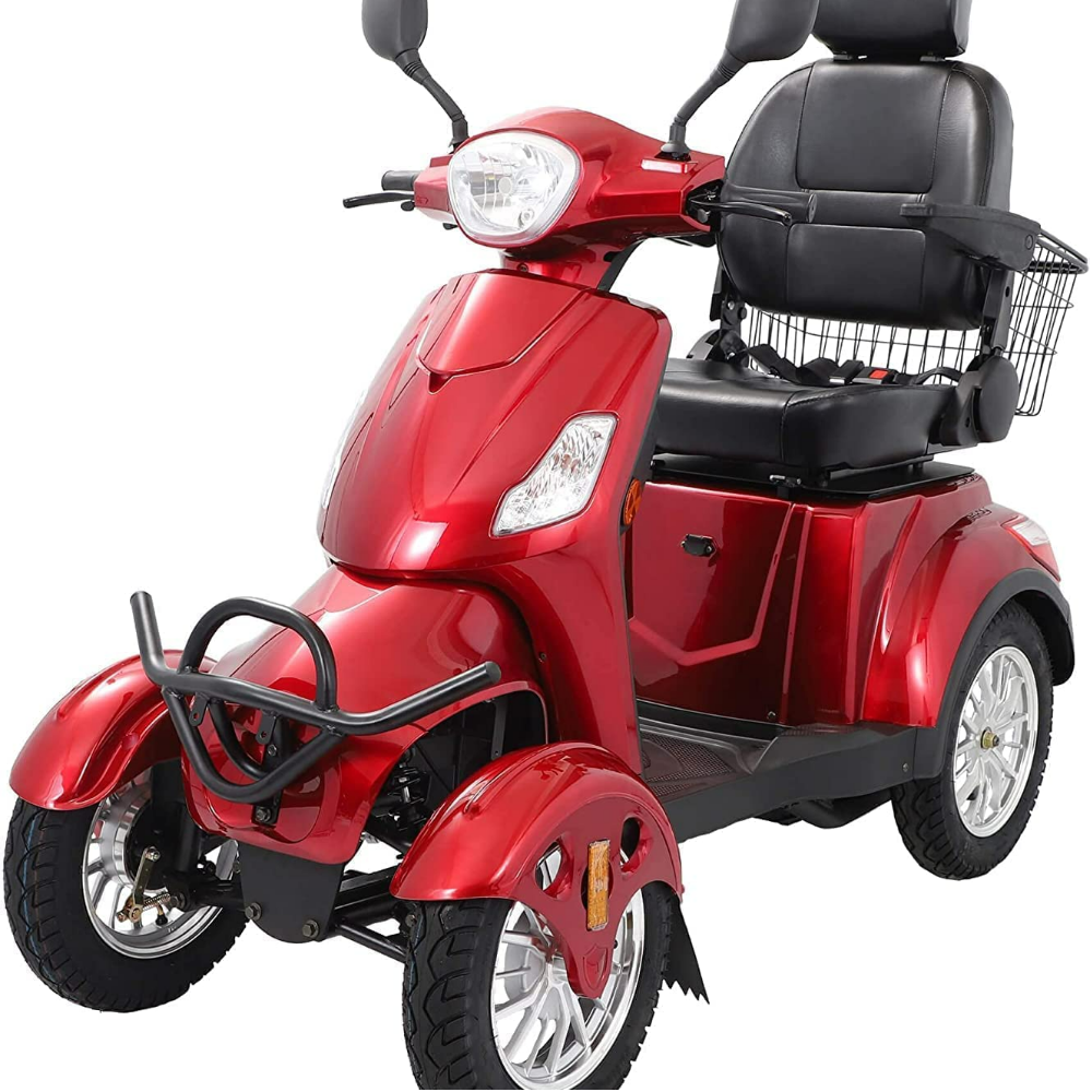 【Bicycle】Heavy Duty Mobility Scooters for Seniors & Adults 500lbs Capacity Electric Powered