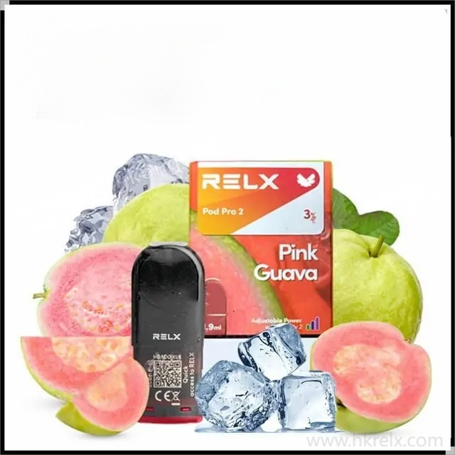 relx pod pro2熱情番石榴口味產品效果圖