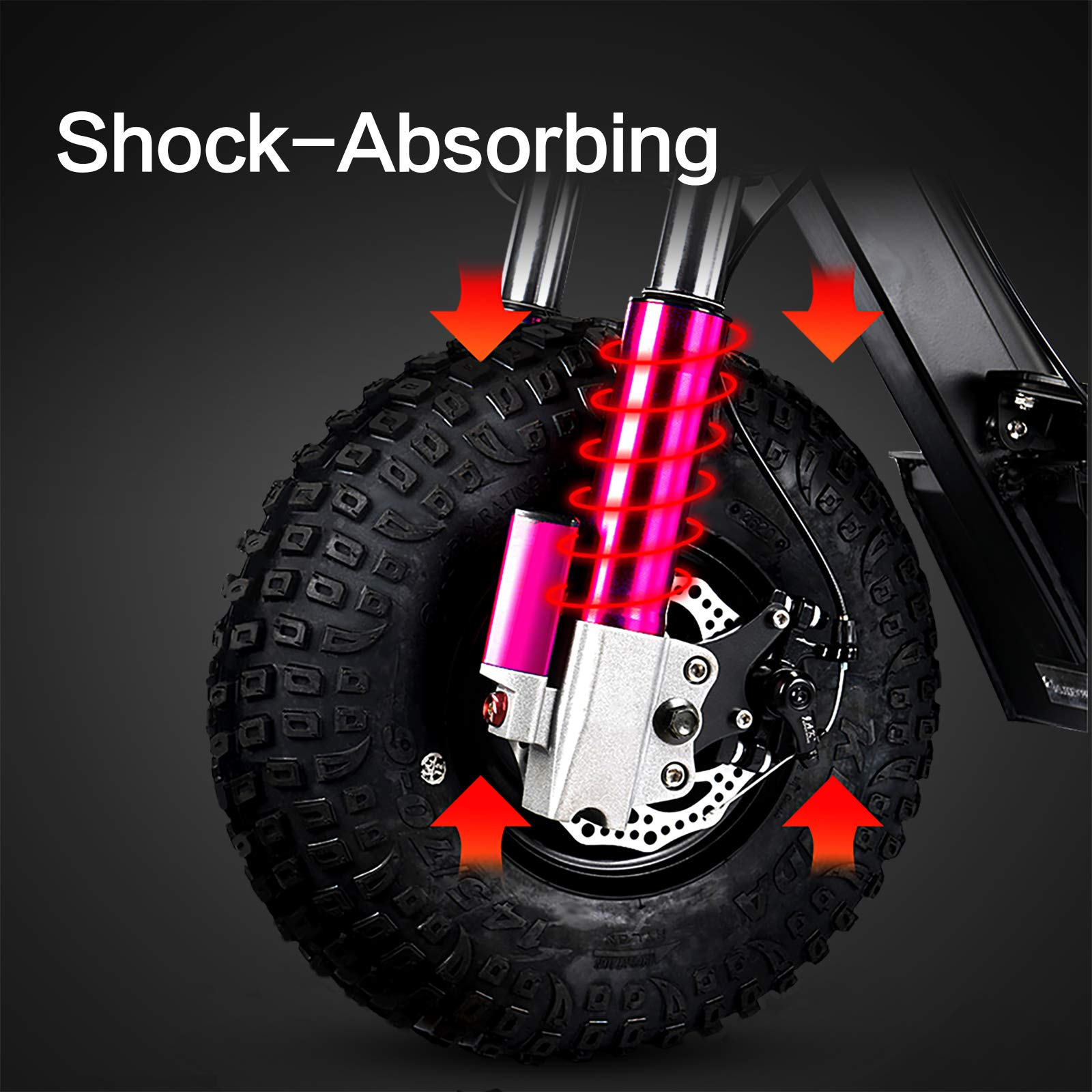 【Sports&Outdoors】Electric Fat Tire Scooter - Foldable 2500W Motor ...