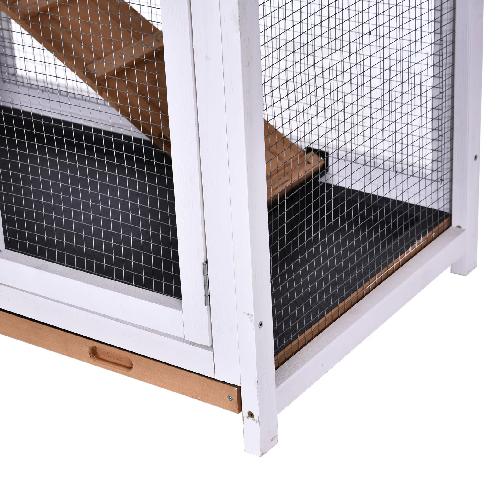 【Pet】Violetta Weather Resistant Rabbit Hutch with Ramp EconMarket