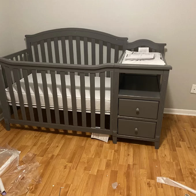 【Baby&Kids】Berkley 4in1 Convertible Crib and Changer KuBoMarket