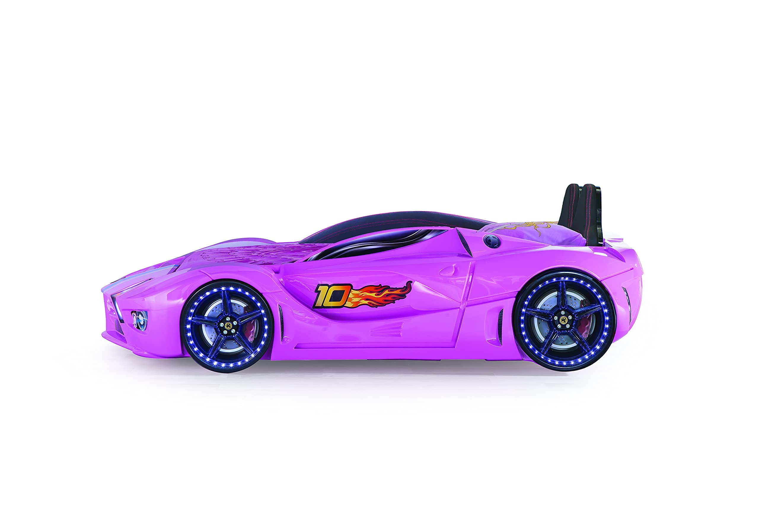 【furniture】racing Car Bed For Kids - Kids Car Bed With Led Lights 