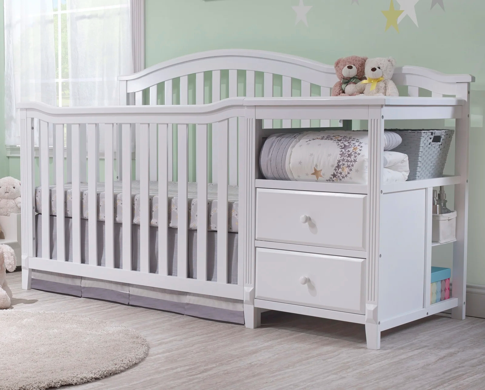 【Baby&Kids】Berkley 4in1 Convertible Crib and Changer EconMarket