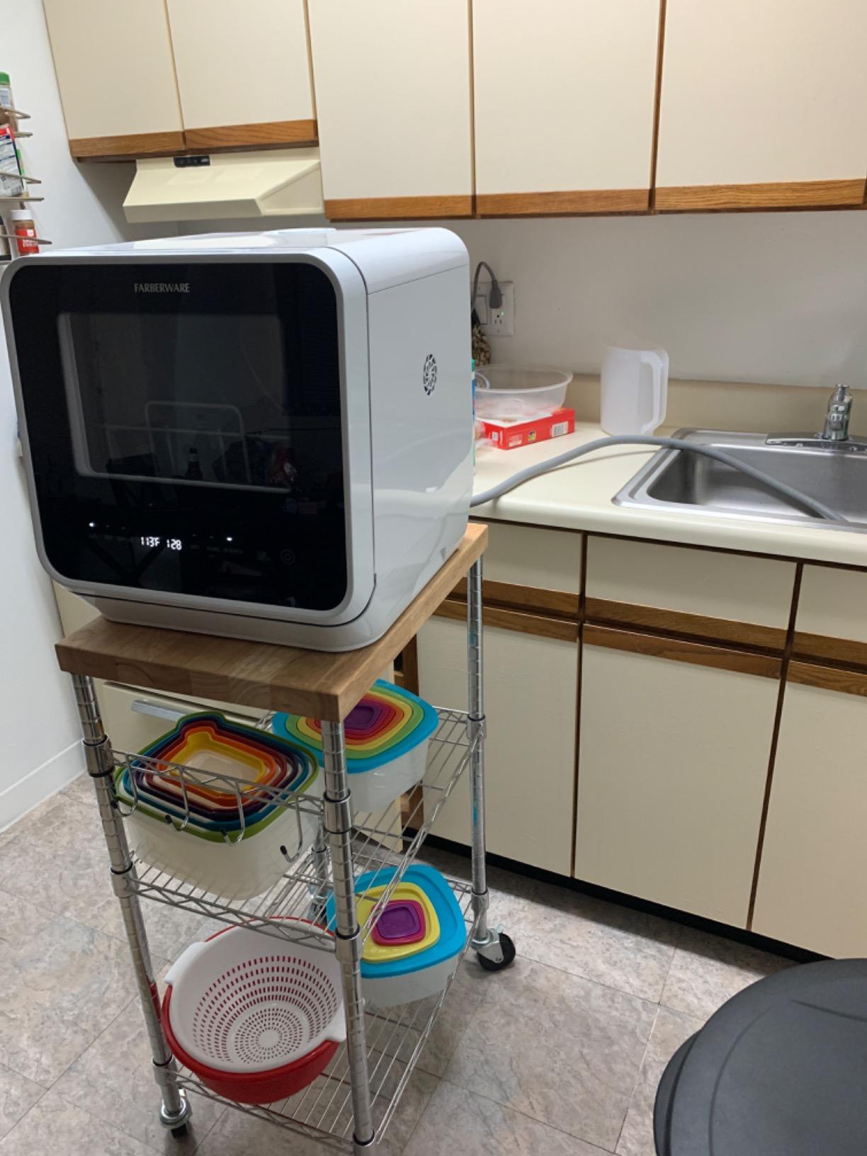 【Appliances】Farberware Complete Portable Countertop Dishwasher with 5